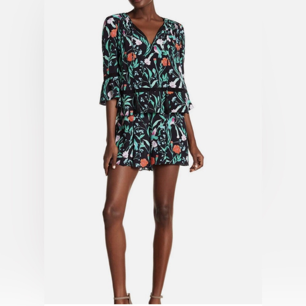 🌸🌸🌸Kate spade ♠️ jardin Crepe romper